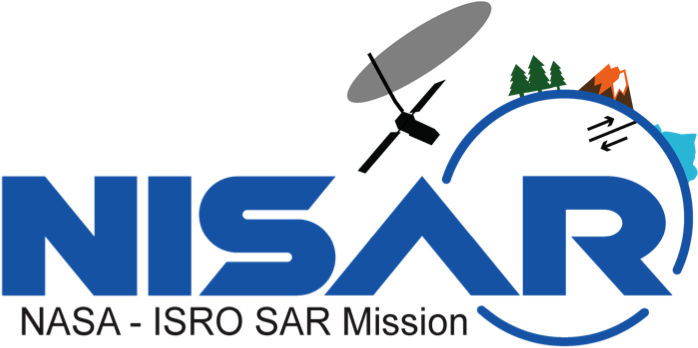 Nisar Mission Logo - Nisar Nasa (768x387), Png Download