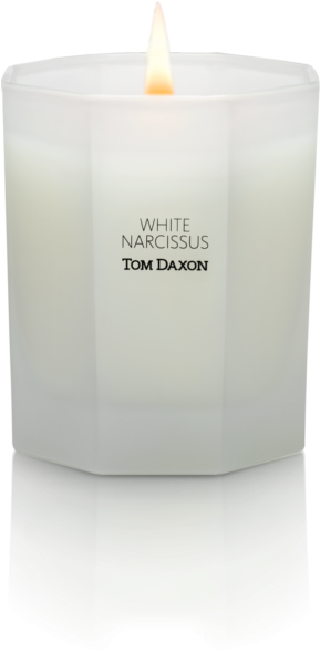 White Narcissus Candle - Unity Candle (360x630), Png Download