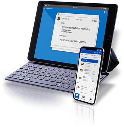 Cbord Patient And Room Service Choice - Mobile Device (485x475), Png Download