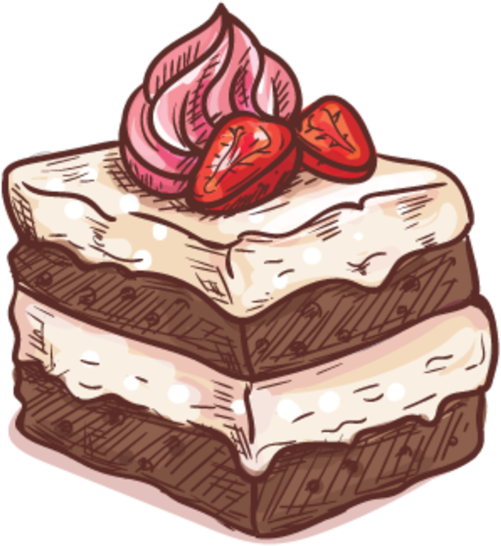 Elrees Cack Pic 420170630 23038 10ccotn - Mousse Dessert Vector (960x960), Png Download