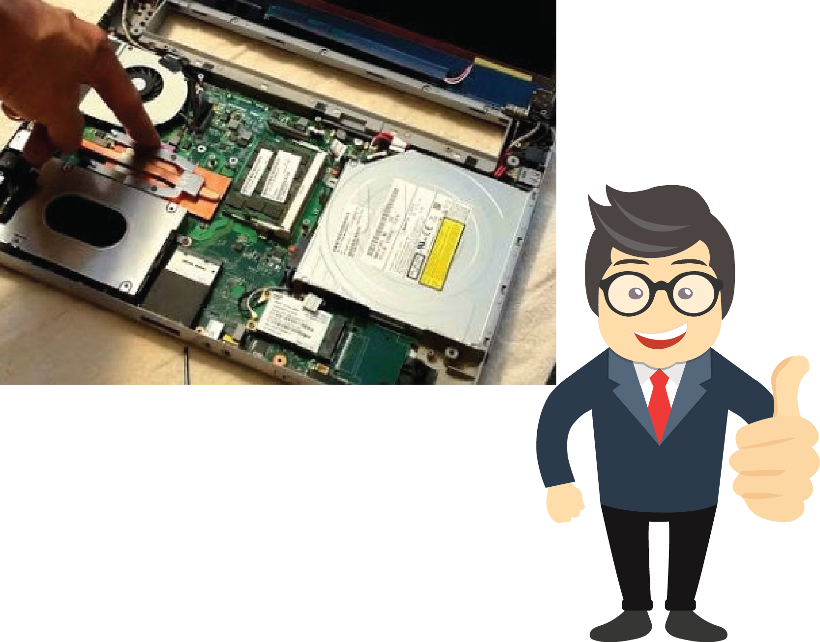 Service Request For Call Back - Repair Laptop (1667x1307), Png Download