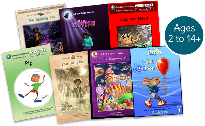 Variety Of Phonic Books - Reading (773x473), Png Download