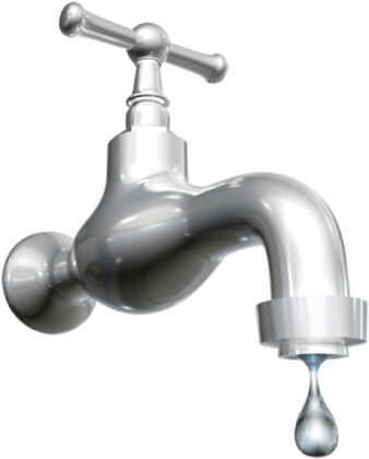 Filtered Tap Water - Tap Water (346x428), Png Download