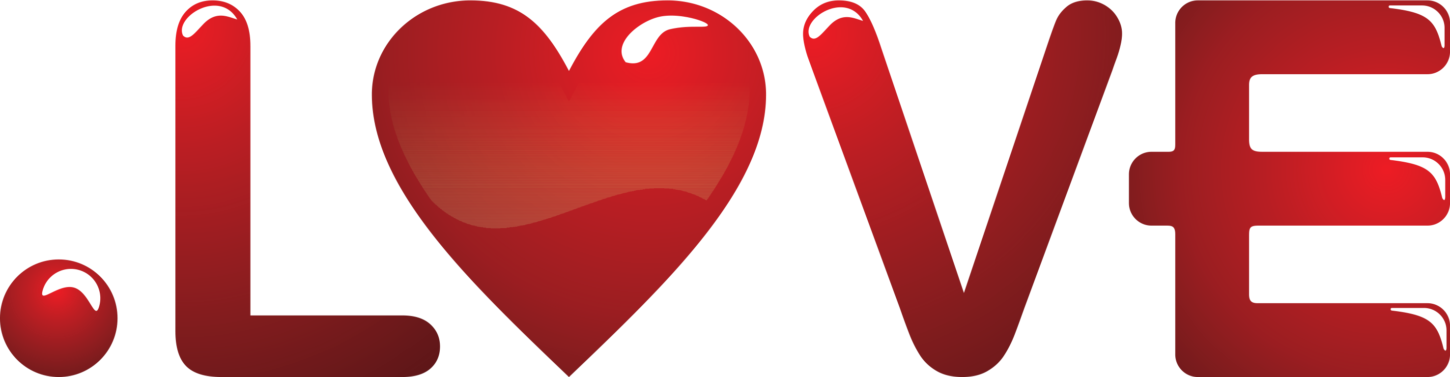 Love Is A New Top Level Domain Extension That Is More - Imagen De Love (2951x767), Png Download