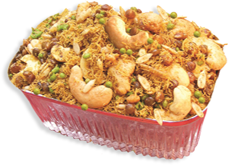 Buy Kaju Mix Namkeen At Madhurima Sweets® - Food (600x600), Png Download