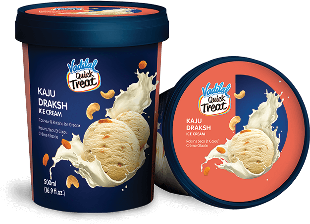 Kaju Draksh - Vadilal Ice Cream Kulfi (800x640), Png Download