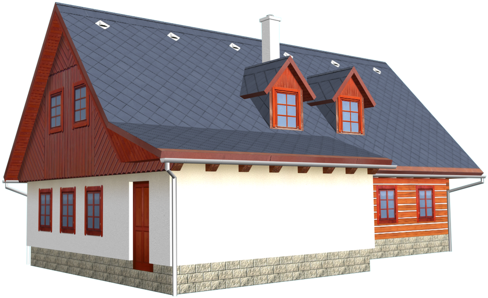 Picture - Construction House Image Png (1066x800), Png Download