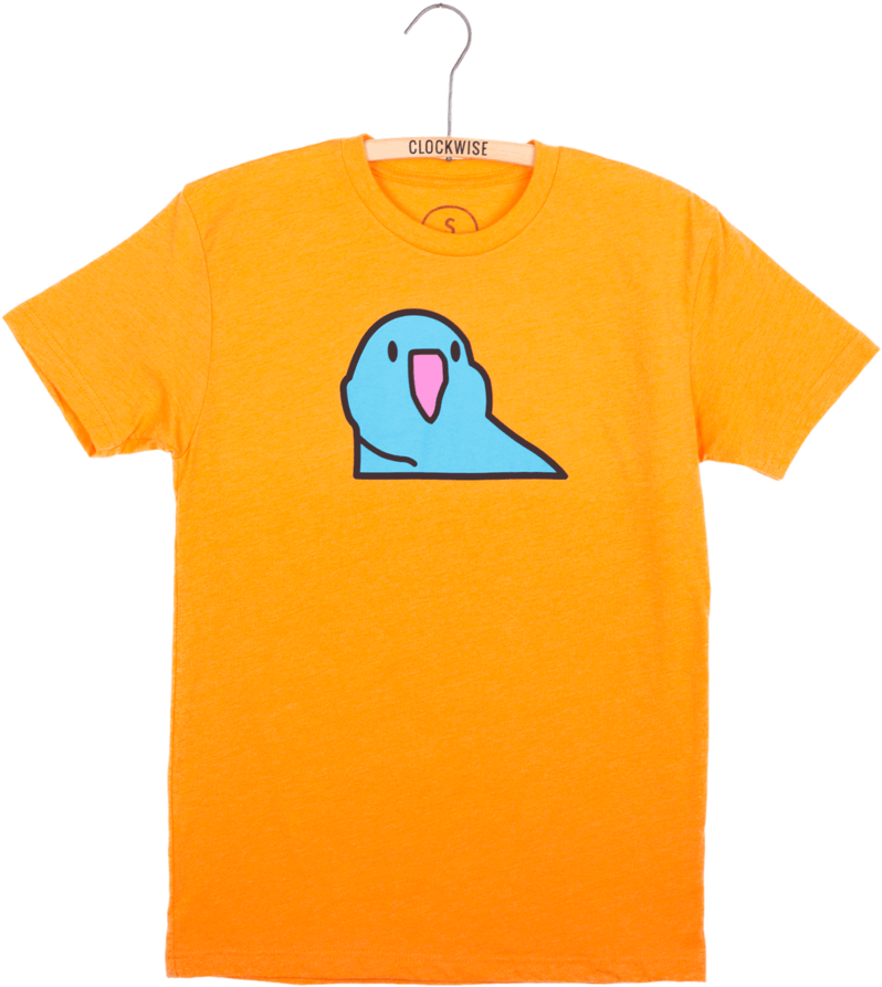 Hanger-parrot - Active Shirt (1000x1000), Png Download
