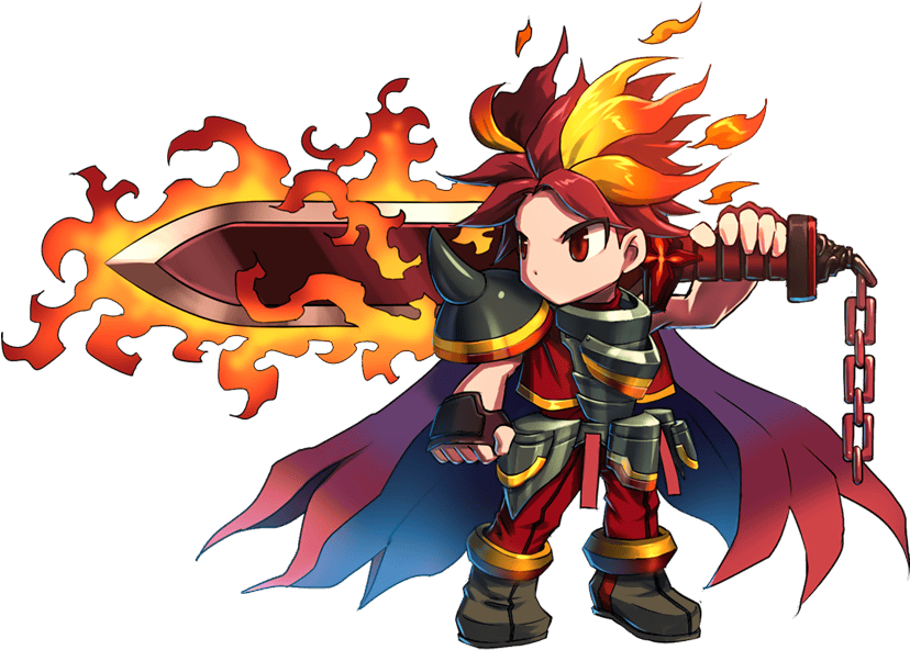 Fire King Vargas - Brave Frontier Vargas 3 Star (880x610), Png Download