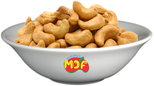 Rosted & Salted - Roasted Cashew Nut (500x280), Png Download