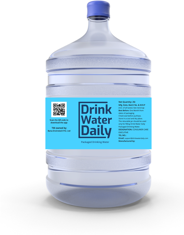10 Litre Jars - Plastic Bottle (595x842), Png Download