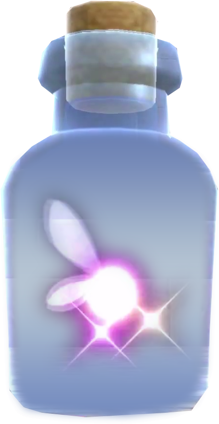 Ssbwu Fairy Bottle - Zelda Fairy Bottle (732x887), Png Download