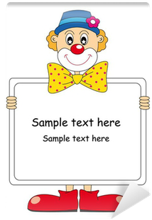 Vector Art-illustration On A White Background - Clown (400x400), Png Download