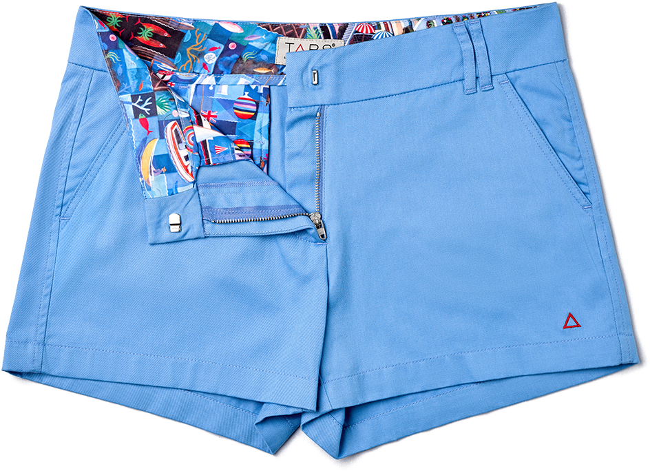 Ladies Cooper's Blue Bermuda Boaters - Bermuda (560x560), Png Download