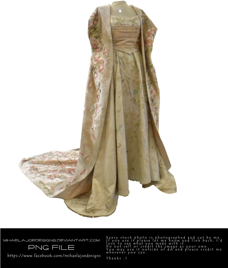 Victorian Dress Png - Dress (774x1032), Png Download