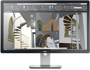 Dell Ultrasharp Ultra Hd 4k Monitor With Premiercolor - Dell Ultrasharp (560x275), Png Download