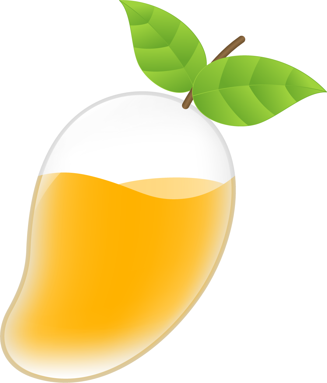 Mango Png Clipart File - Mango (1074x1261), Png Download
