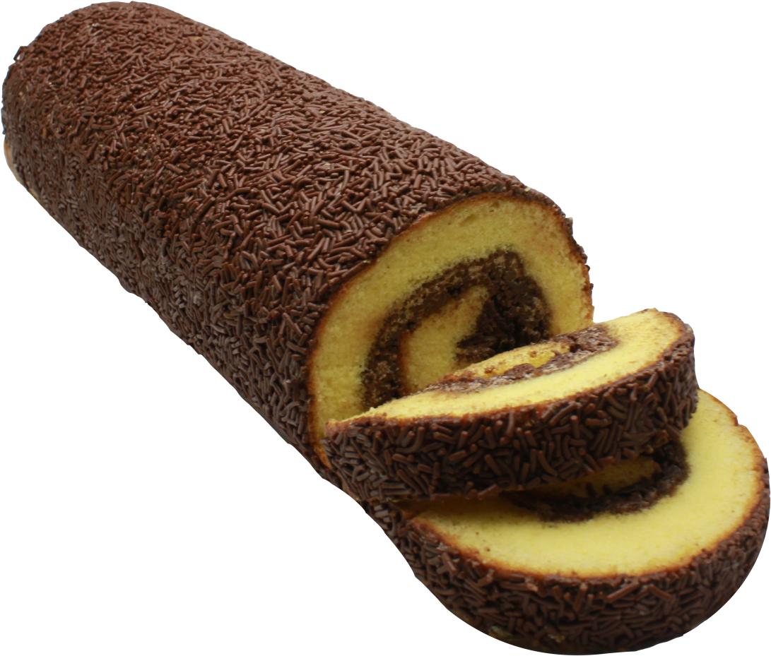 Cake Roll Chocolate - Chocolate (1140x958), Png Download