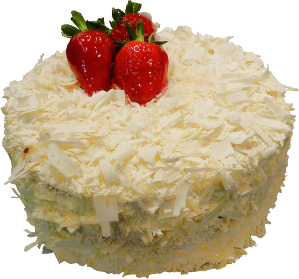White Forest Cake - White Forest Cake Png Hd (600x560), Png Download