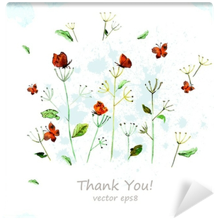 Watercolor Flowers For Your Design - 成年後見読本 [書籍] (400x400), Png Download