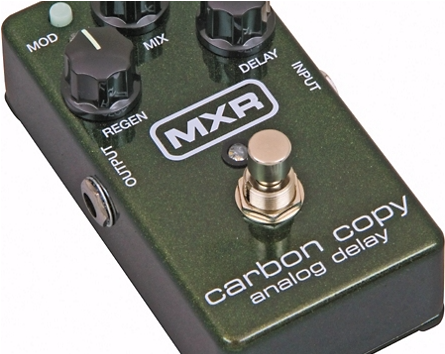 Best Guitar Effects Pedals Under $150 - Mxr Carbon Copy (548x353), Png Download
