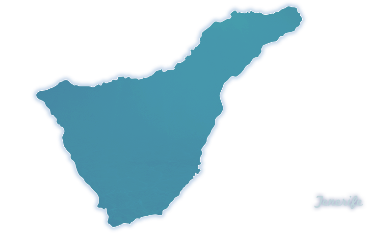 Temple Lamp Png - Tenerife Vector Map (896x474), Png Download