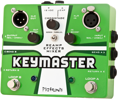 Pigtronix Keymaster Series / Parallel True Bypass Effects - Pigtronix Keymaster (450x364), Png Download