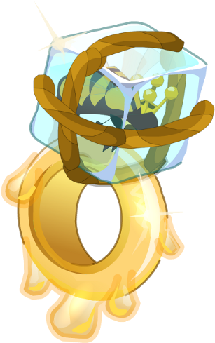 Bearbaric Wedding Ring - Dofus Rings (500x500), Png Download