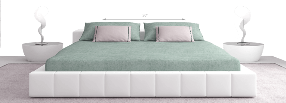 Decoração Cama King (950x580), Png Download