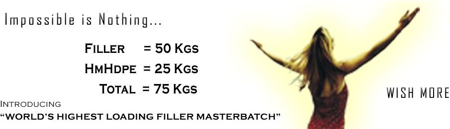 World's Highest Loading Filler Masterbatch - Saraswati (960x260), Png Download