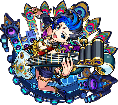 2864 - モンスト サラスヴァティ (402x359), Png Download