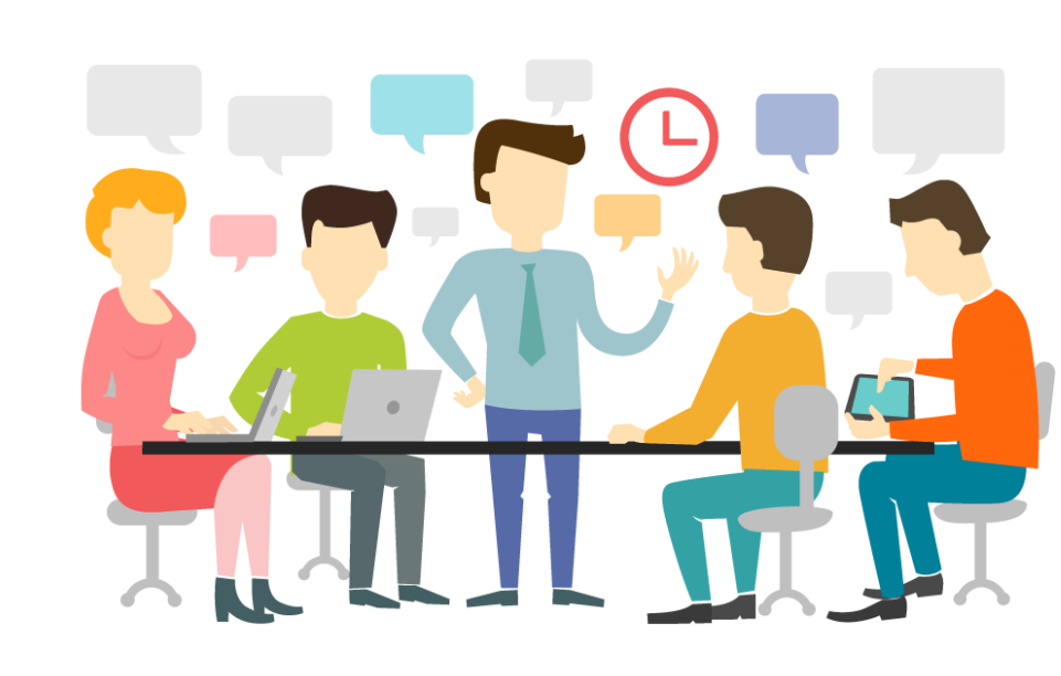 Explore Our Programs - Faculty Meeting Clip Art (1024x659), Png Download