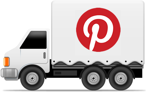Pinterest - Truck Icon (473x311), Png Download