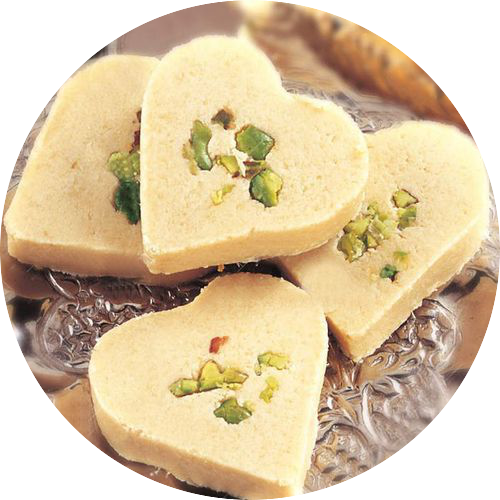 Lal Khu Barfi Rafique Pan Paira - Pakistani Sweet Barfi (500x500), Png Download
