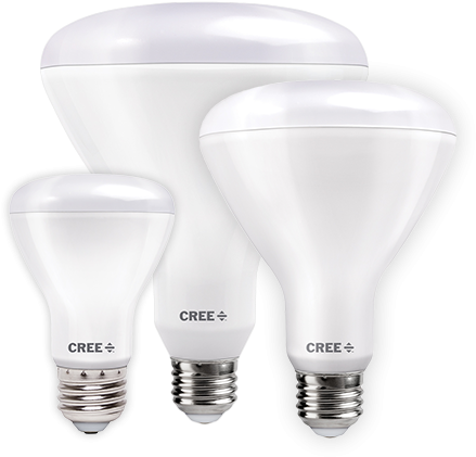 Reflector Bulbs On - Cree Led Bulbs (500x500), Png Download
