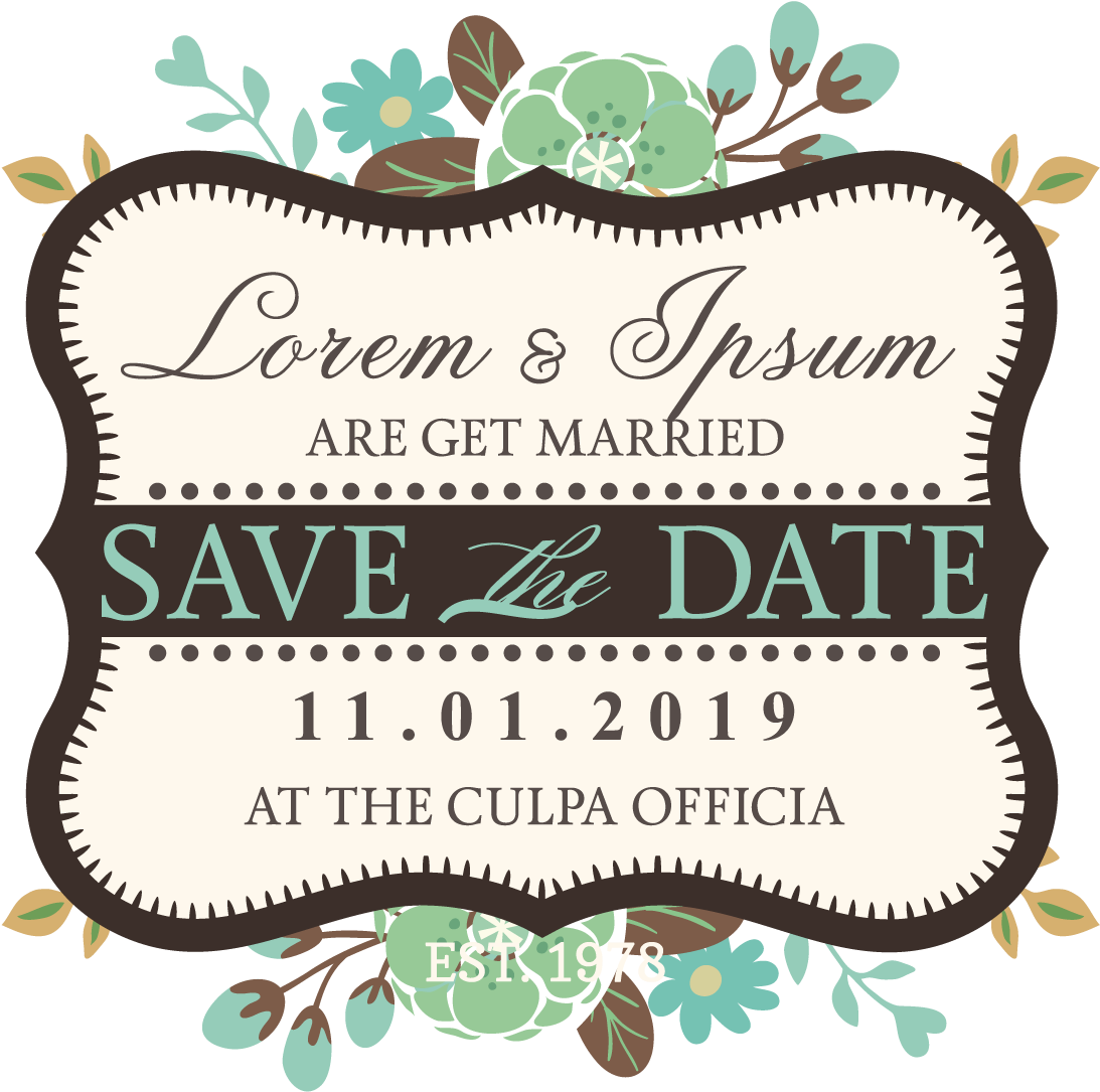 Invitation Logo Vintage Hand - Feria Del Ajo Veguellina De Orbigo 2018 (1500x1492), Png Download