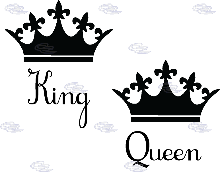 King And Queen Png King And Queen Crown Png Full Size Png Download Seekpng