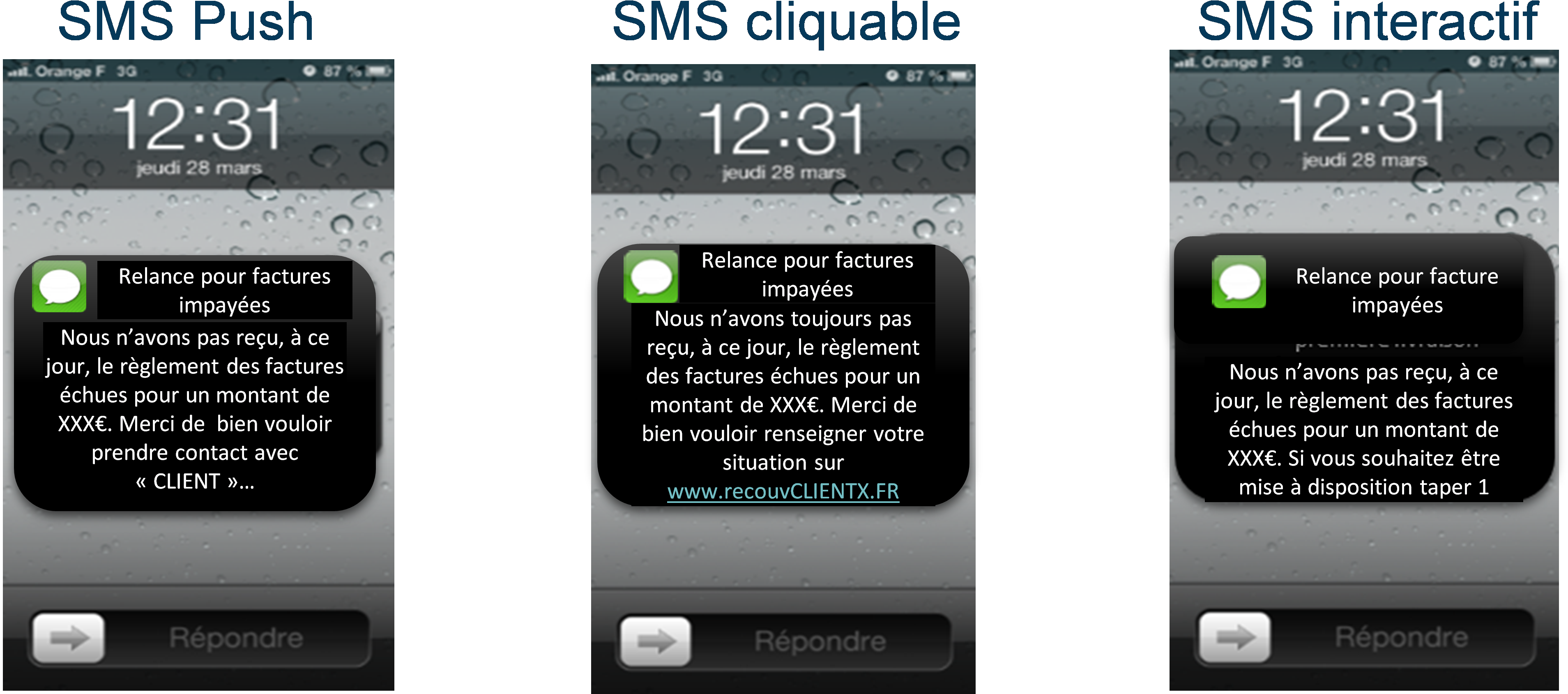 Voicemail - Iphone (4296x1762), Png Download