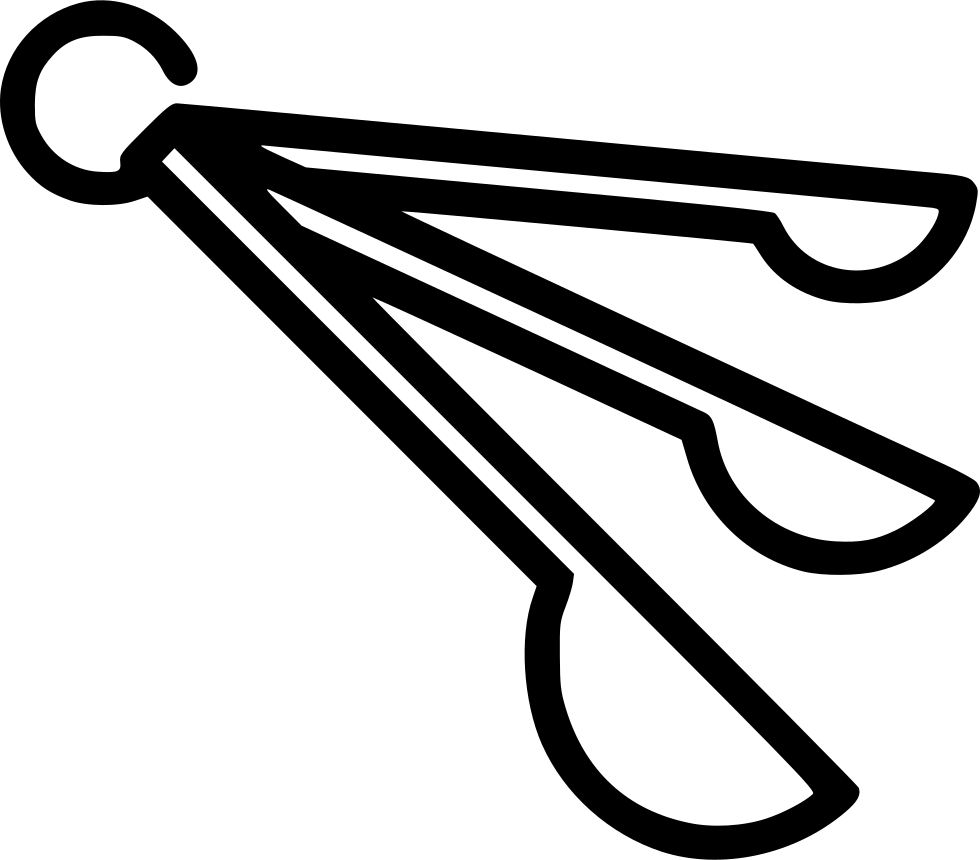 Picture Library Library Spoons Portion Control Measure - Measuring Spoon Free Svg (980x860), Png Download