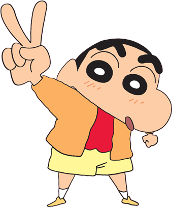 Shin Chan Cute (350x420), Png Download