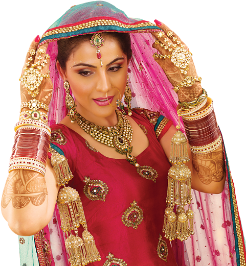 Punjabibride - Punjabi Bridal Jewellery (480x540), Png Download