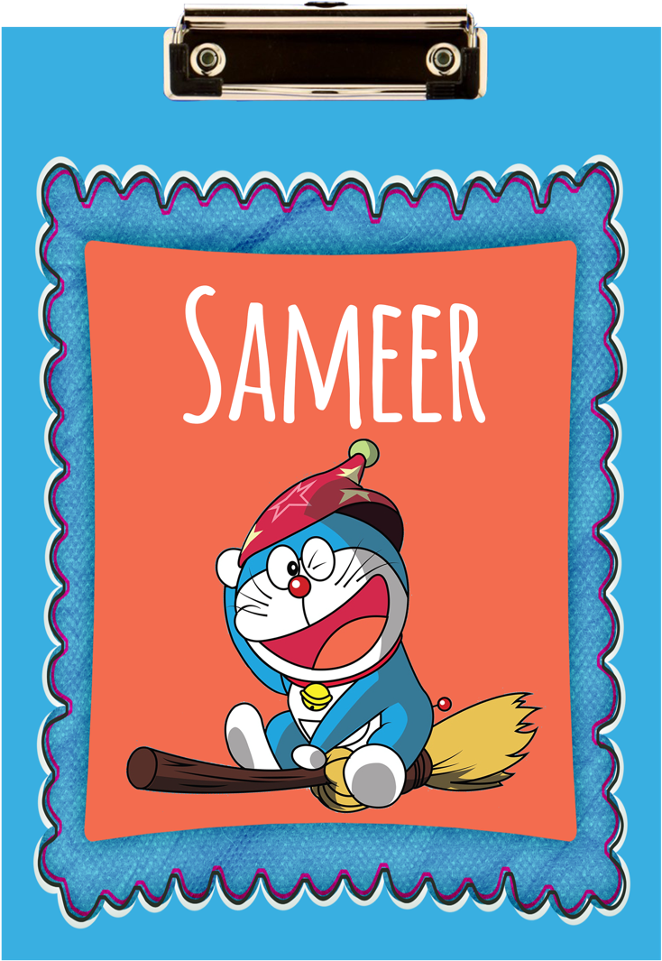 Funcart Doraemon Exam Board - Pin-back Button (905x1280), Png Download