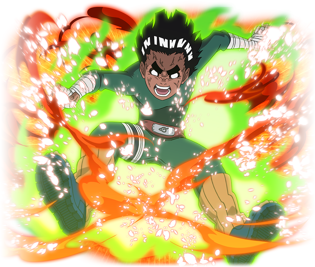 Overview Analysis Rock Lee Hardworking Genius A Splendid - Rock Lee (1024x1024), Png Download