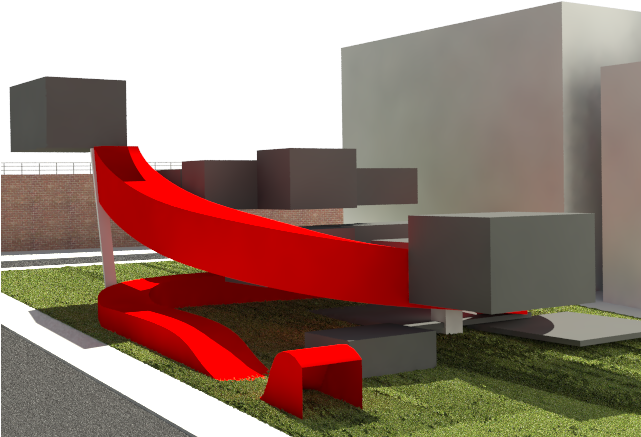 This Is Displayed By The Spiraling Gallery That Begins - Interior Design (640x480), Png Download