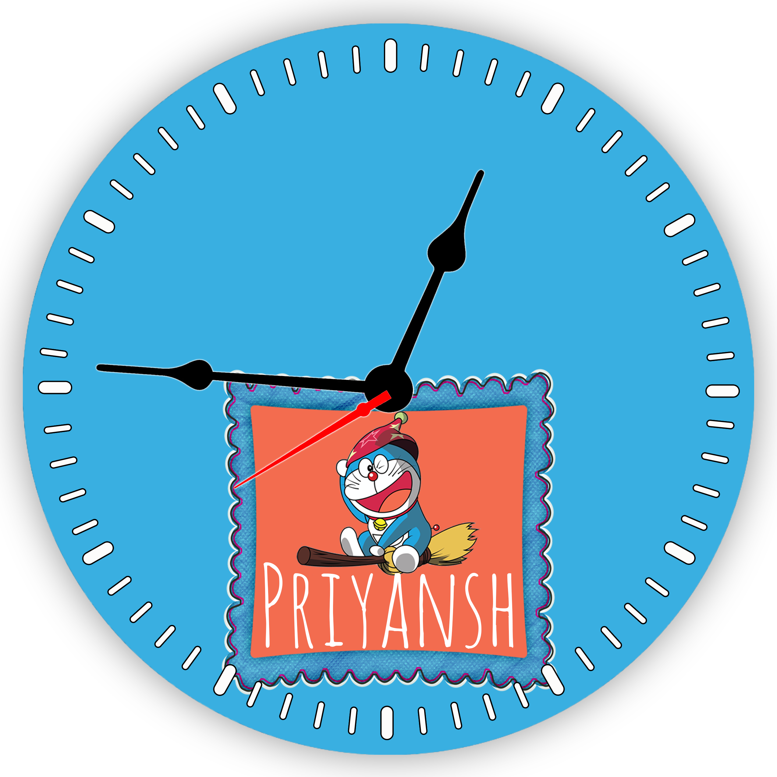 Doremon Clock - Clock (2550x2550), Png Download
