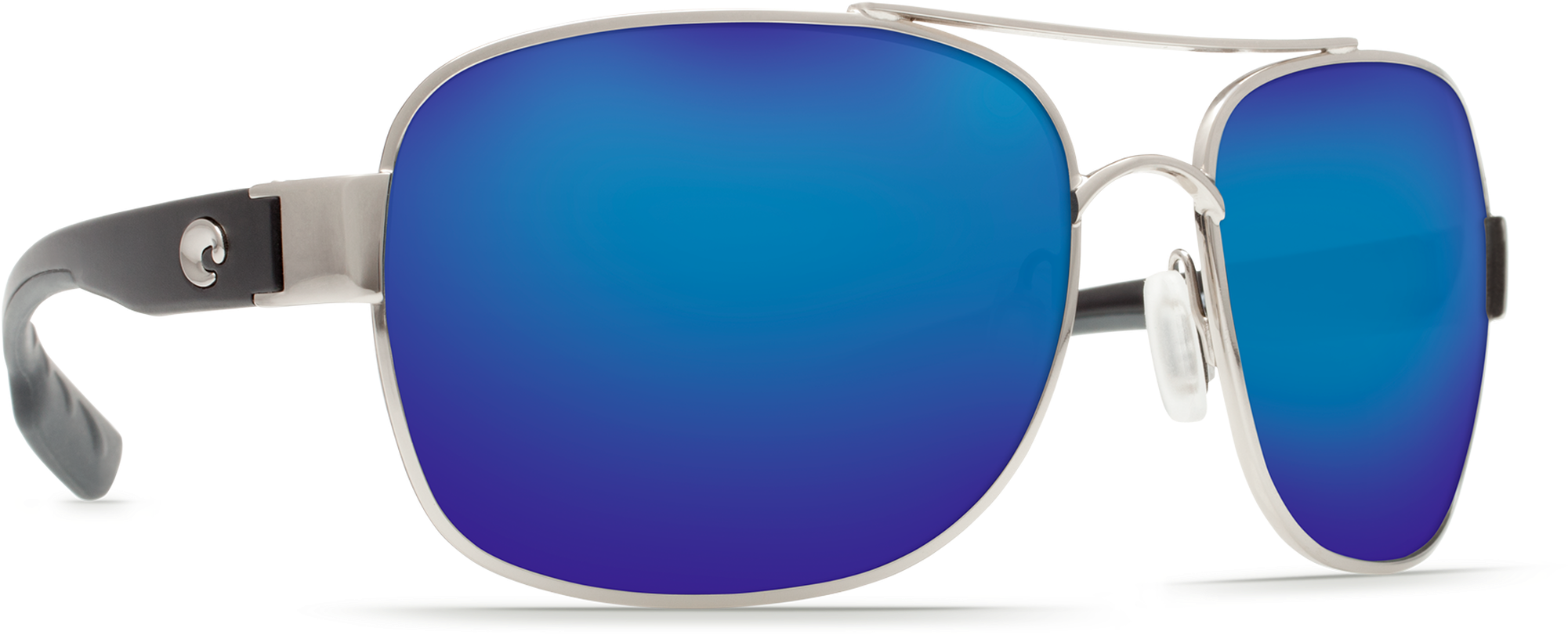Costa Del Mar Cocos Sunglasses In Palladium, Metal (2000x1000), Png Download