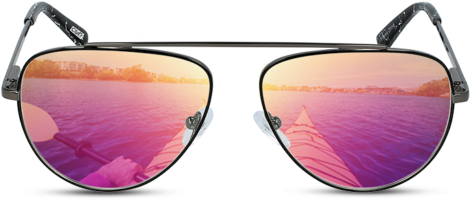 Spring Hinges And A Lofted Bridge Are Ultra-comfortable - Reflection (739x384), Png Download