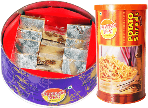 Kaju Anjeer Burfi 250g & Potato Shreds - Barfi (800x600), Png Download