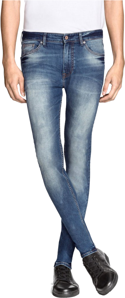 Super Skinny Jeans Mens Stretch (1280x1057), Png Download
