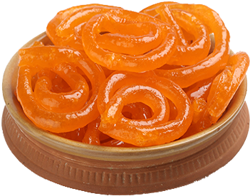 Sweets - Jalebi Rabdi Png (350x400), Png Download